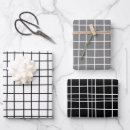 Recherche de black and white wrapping paper Modern