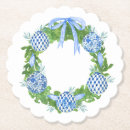 Search for chinoiserie coasters Blue and white