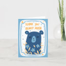 Search for beary much thank you cards Thanks