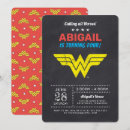 Recherche de wonder woman birthday invitations Anniversaire