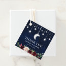 Search for celestial wedding favour tags Moon and stars