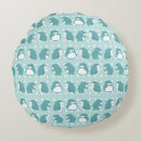 Recherche de motif de pingouin coussins Bleu