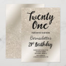 Search for ivory birthday invitations Chic