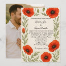 Search for poppy wedding invitations Orange