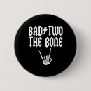 Search for illustration horror buttons Black cat