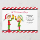 Search for elves christmas invitations Xmas