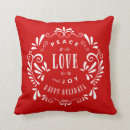 Search for joy christmas pillows White