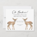 Search for cute fawn invitations Watercolor