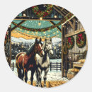 Search for horse cartoon stickers Festive