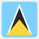 Recherche de lucia stickers Drapeau de saint lucie