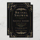 Search for art deco bridal shower invitations Modern