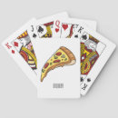 Search for fast food playing cards Pizza