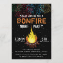 Search for bonfire night invitations Black
