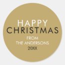 Search for gold christmas stickers Minimalist