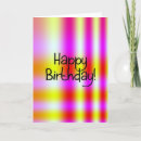 Search for neon birthday cards Yellow