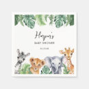 Search for zebra napkins Boy baby shower