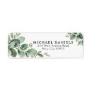 Search for green sage return address labels Rustic branch