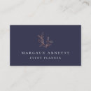 Search for rose blue business cards Professional
