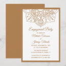 Search for indian engagement party invitations Floral