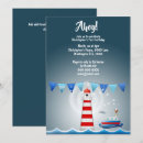 Search for lighthouse birthday invitations Ahoy