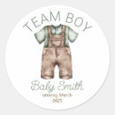Search for team boy baby shower stickers Girl