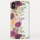 Search for peach flowers iphone cases Watercolor