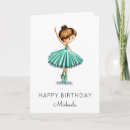Recherche de ballerina birthday cards Pour elle
