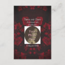 Search for gothic red and black wedding invitations Handfasting