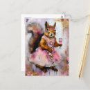 Search for pink squirrel postcards Adorable