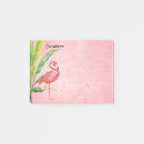 Search for flamingo post it notes Pink