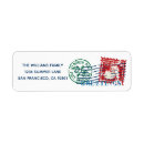 Search for santa return address labels Greetings