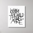 Recherche de créatures impressions sur toile Maurice sendak