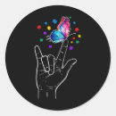 Search for i love you sign language stickers Awareness