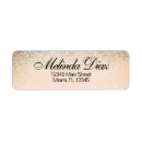 Search for gold foil return address labels Monogrammed