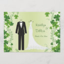Search for shamrock wedding invitations Clover