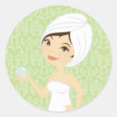 Search for spa massage stickers Green