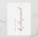 Search for bridal party proposal cards Elegant
