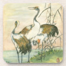 Recherche de oriental dessous de verres Oiseau