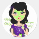 Search for pampering stickers Girly