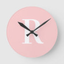 Search for pink clocks Trendy