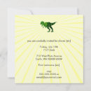 Search for dinosaur square invitations T rex