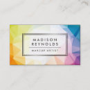 Recherche de motif géométrique abstrait cartes visite Maquillage