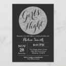 Search for girls night out invitations Glitter