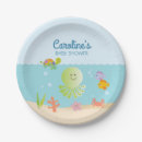 Search for under the sea plates Baby shower