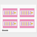 Search for girly rectangle stickers Colourful