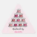 Recherche de triangle rose autocollants Noël