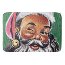 Search for santa claus bath mats Black