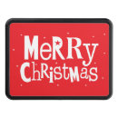 Search for christmas trailer hitch covers typography