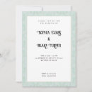 Search for green damask invitations Sophisticated