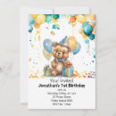Search for teddy bear picnic invitations Boy